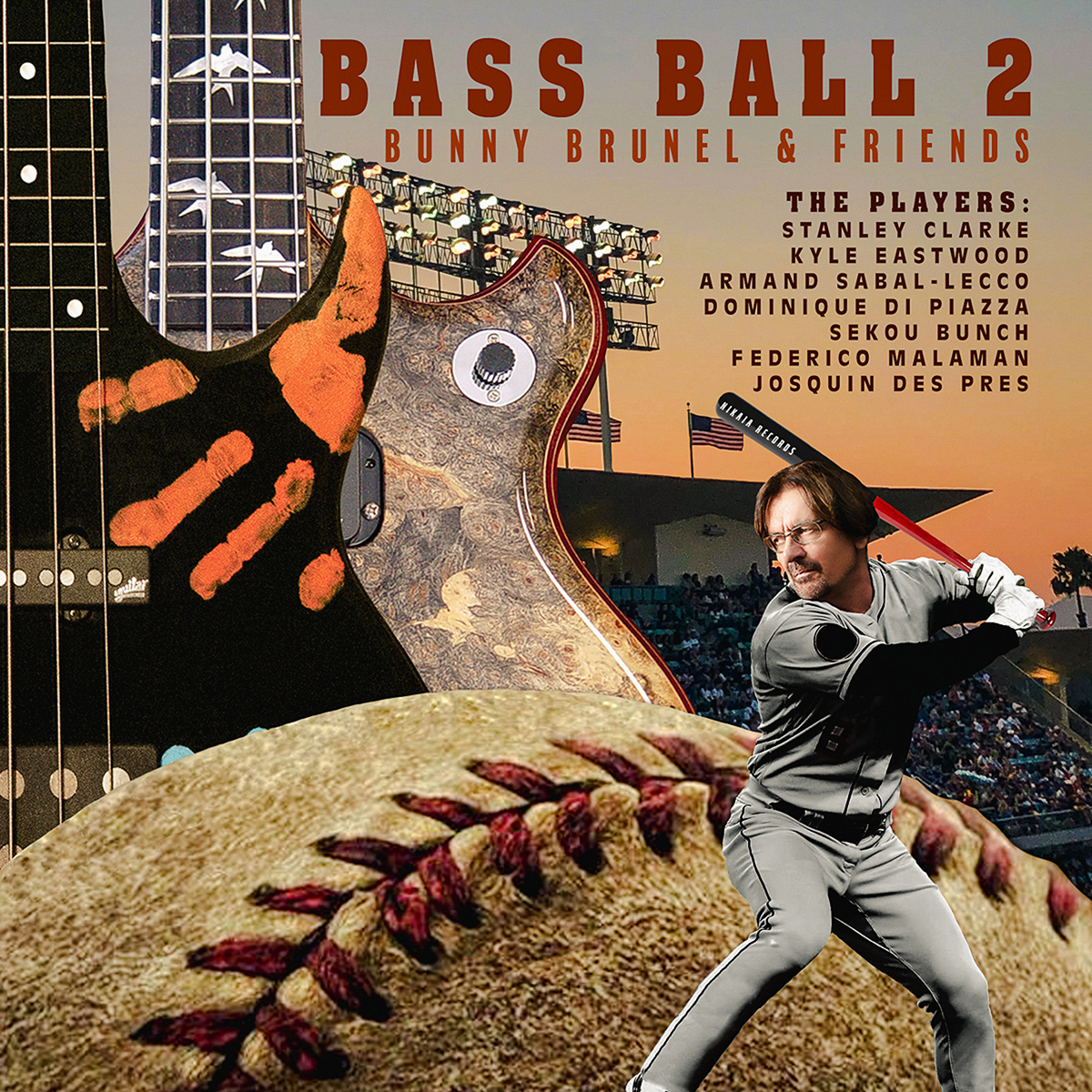 Bunny Brunel Friends "Bass Ball 2" Cover
