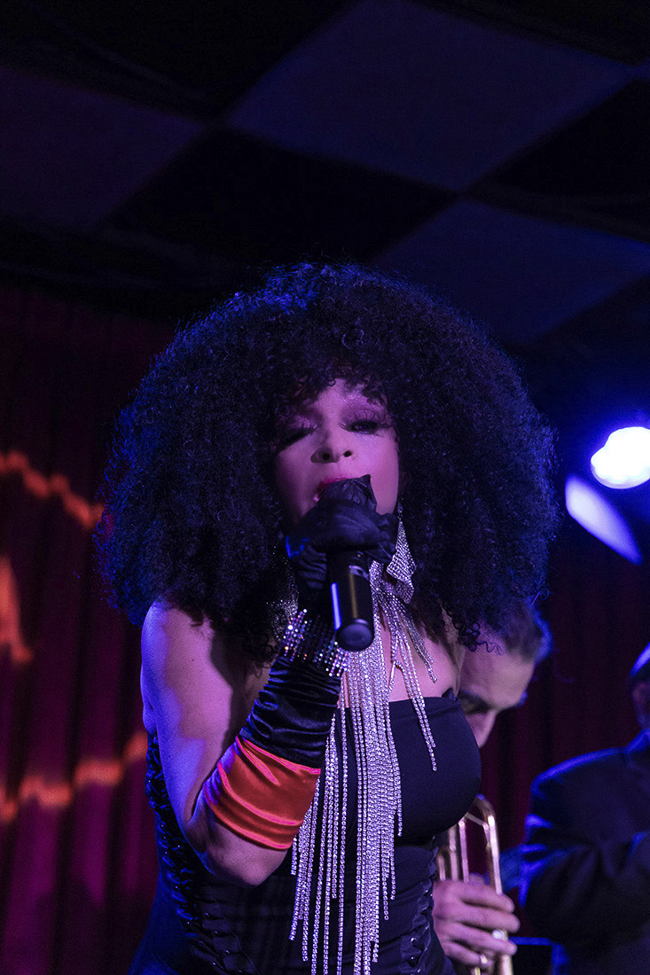 Bunny Brunel plays a set of straight ahead jazz standards on the upright bass at the Catalina Jazz Club for Kaylene Peoples: "A Journey Through Jazz" (Photo: Karim Saafir)