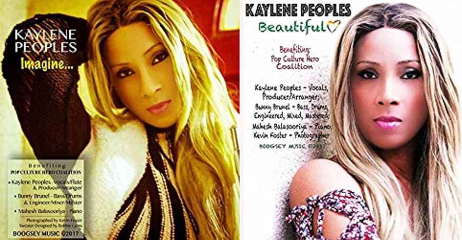 "Imagine" & "Beautiful" by Kaylene Peoples, Benefiting Pop Culture Coalition Nonprofit