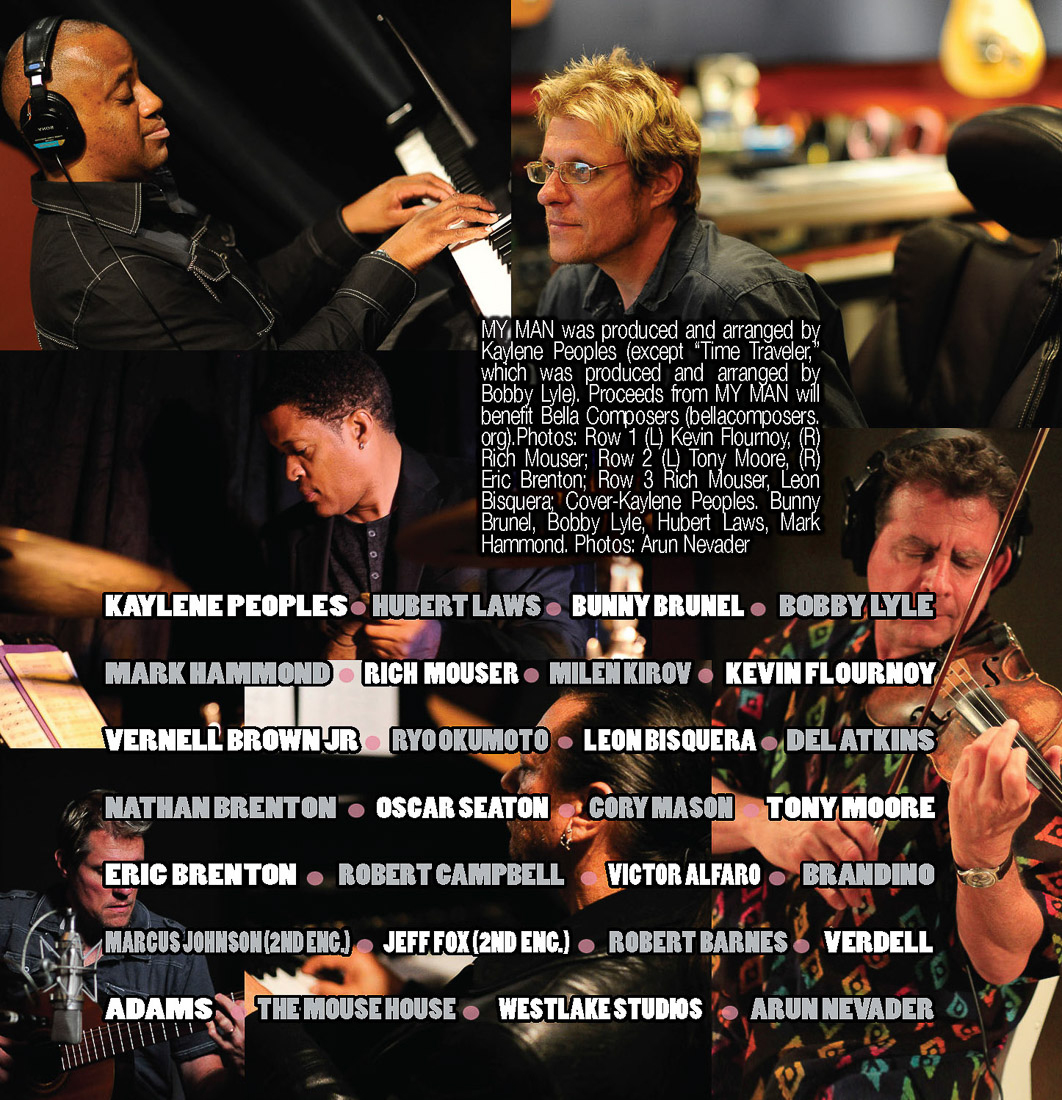 Kaylene Peoples My Man CD Booklet Insert