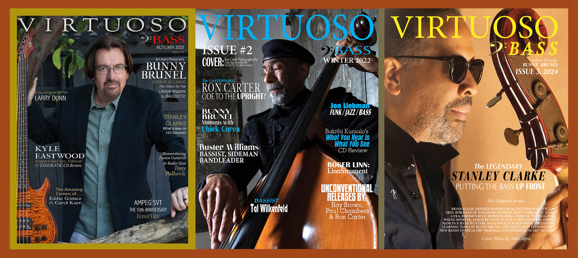 Virtuoso Bass: Issues 1,2, & 3