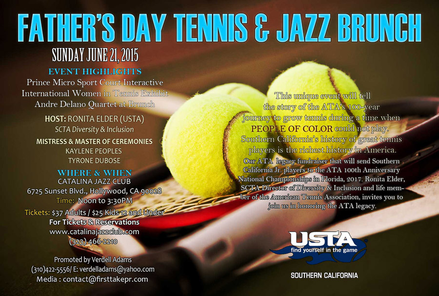 Father's Day Tennis & Jazz Brunch