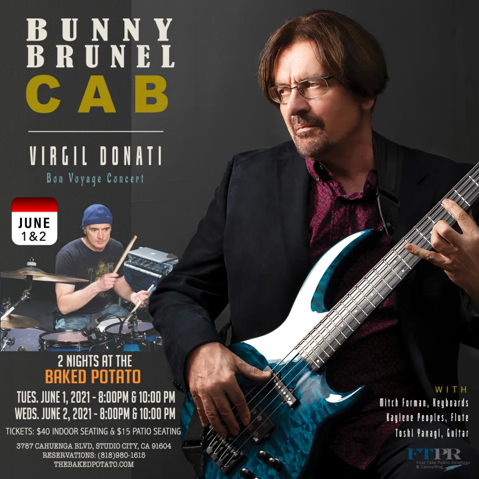 Bunny-Brunel-CAB-JUNE-1-2021 feat. Virgil Donati