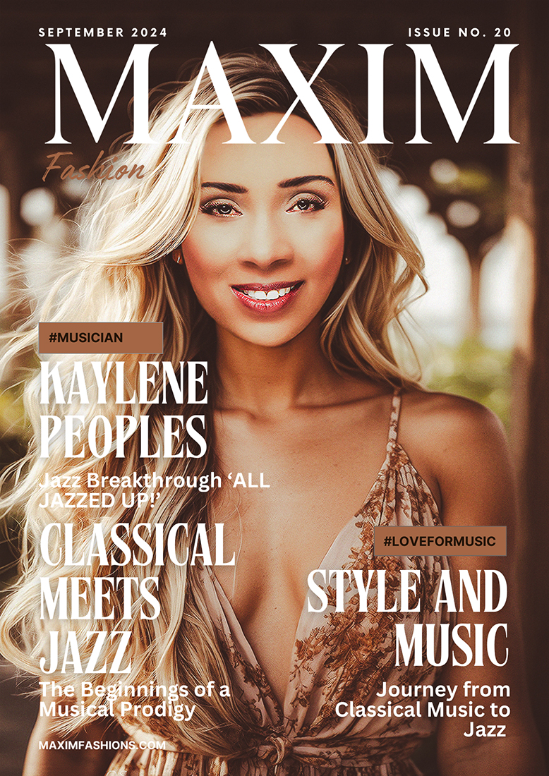 Kaylene Peoples on the Cover of MAXIM Fashion Magazine Issue #20