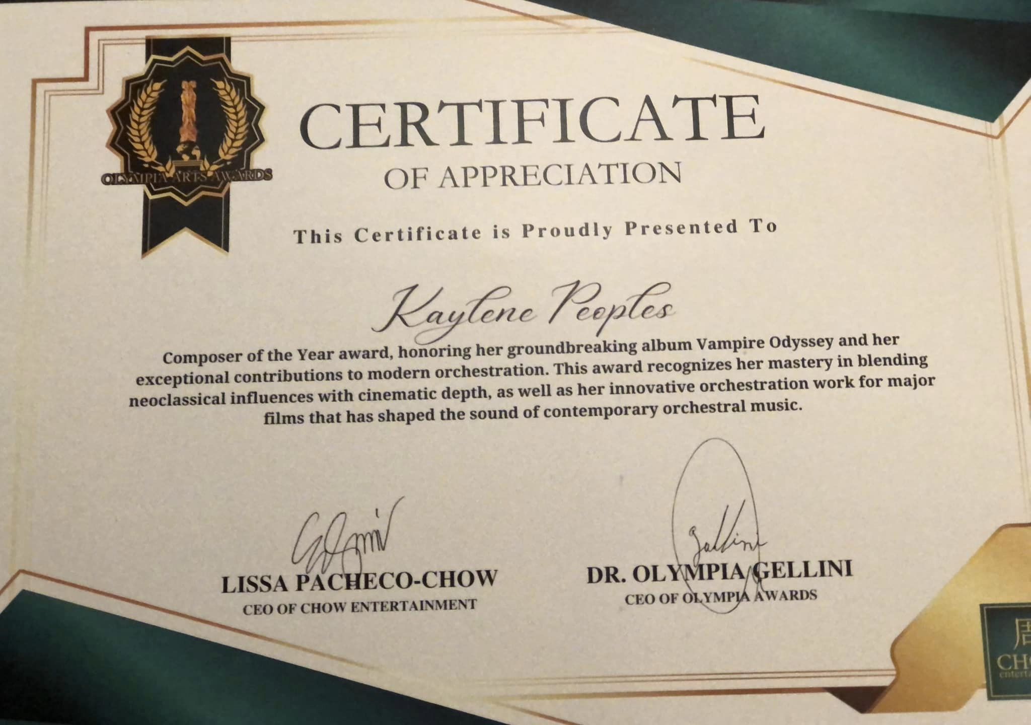 Kaylene-Peoples-Honored-at-2024-Composer-of-the-Year-Award-for-Vampire-Odyssey